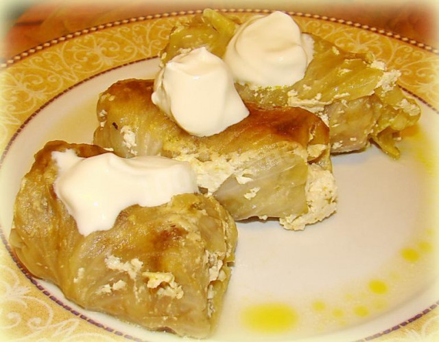Cabbage rolls in Turkish