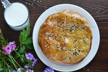 Kefir tortillas in the oven without yeast