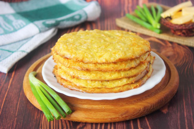 Cheese tortillas in the oven