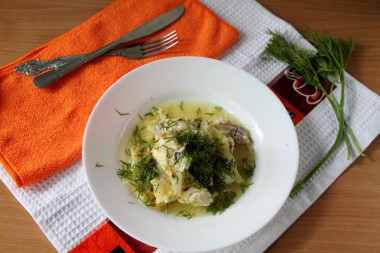 Haddock baked in the oven