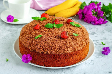 Banana Mink Mole cake