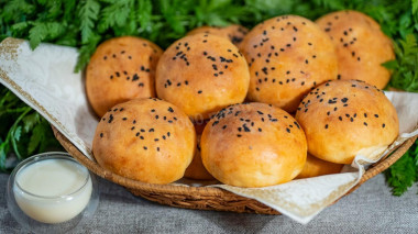 Cottage cheese crumpets in the cottage cheese oven