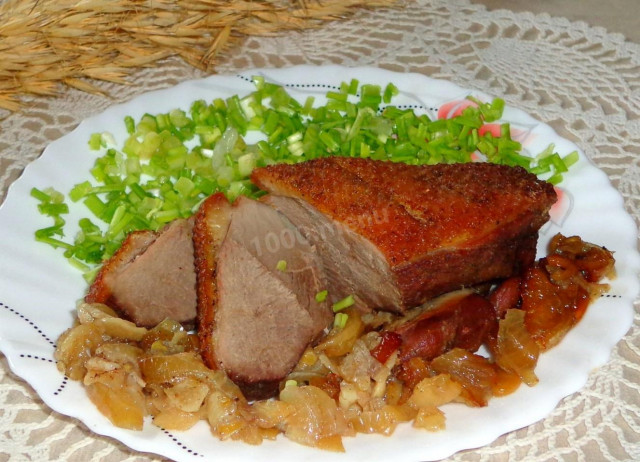 Duck fillet in the oven