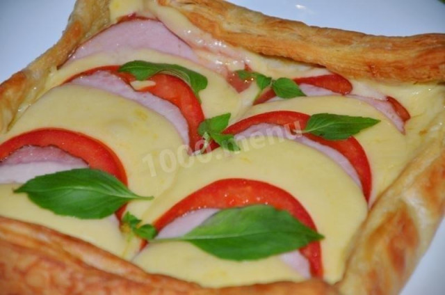 Quick and easy puff pastry in the oven