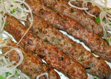 Kebab in the oven