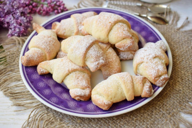 Bagels with shortbread jam