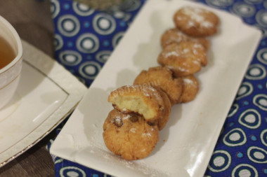 Rice flour cookies