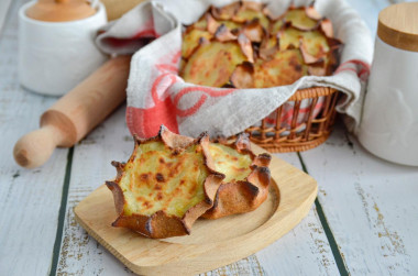 Wickets with rye flour potatoes