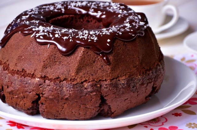 Wet chocolate cake