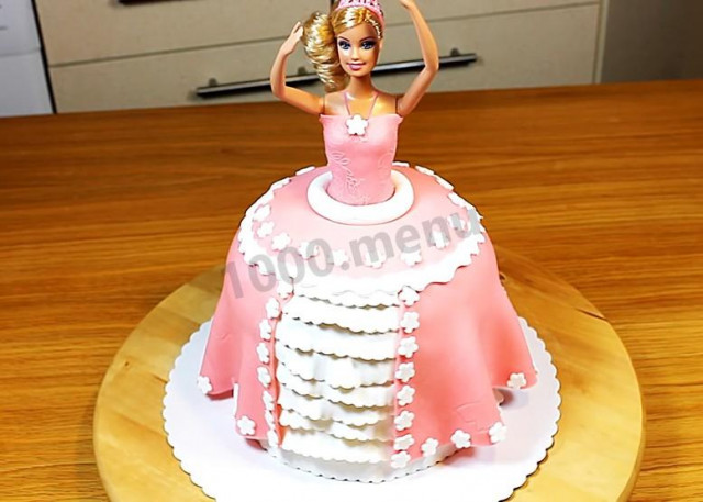 Cake Mastic Barbie