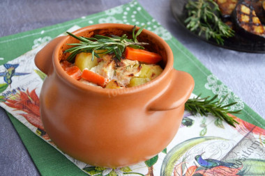 Turkey in pots