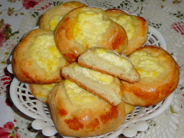 Shangi with cottage cheese