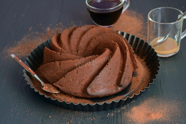 Chocolate banana cupcake