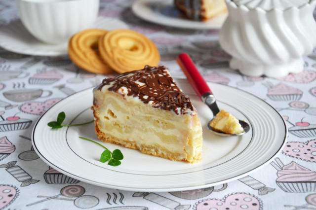 Hungarian cheesecake with cottage cheese