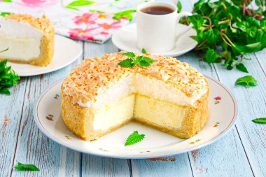 Angel's Tears curd cake