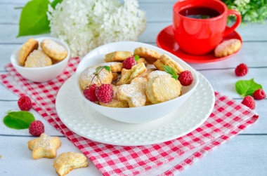 Cookies with sour cream and margarine