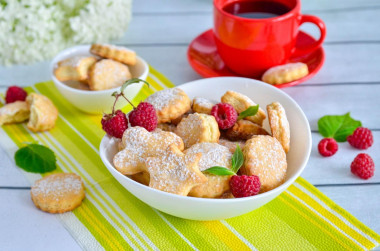 Cookies with sour cream and margarine