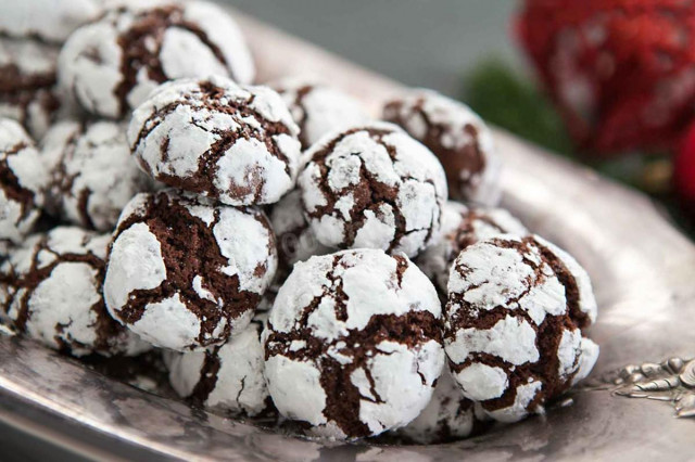 Marble chocolate cookies