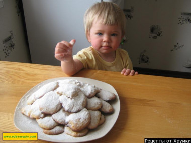 Cookies on kefir in a hurry