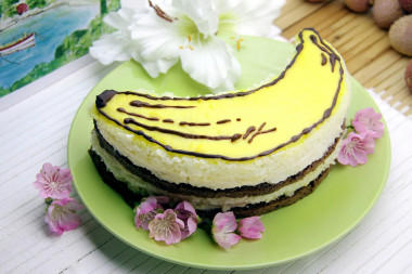 Banana Island Cake