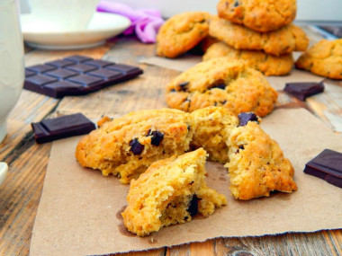 American cookies cookies with chocolate