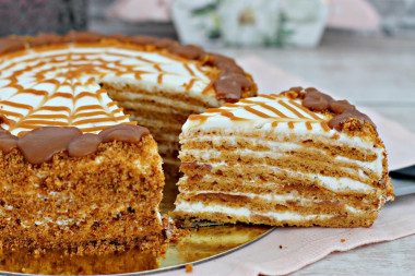 Caramel Girl Cake