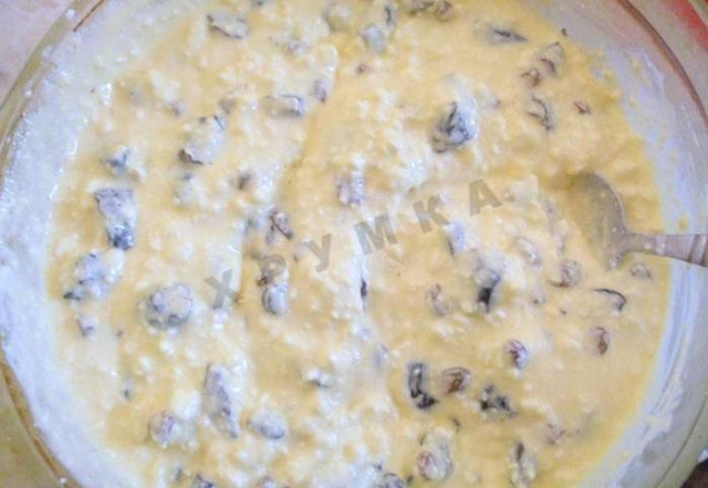 Cottage cheese pie filling