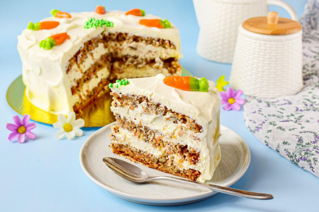 Carrot and cheese cake
