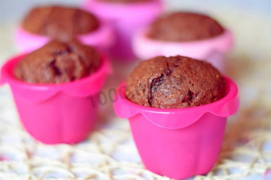 Classic chocolate muffins