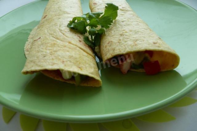 Fajitas with chicken