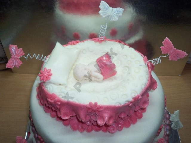 Mastic Baby Cake
