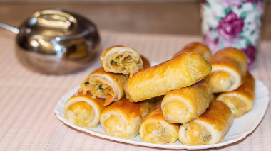 In the Weather - Moldovan cabbage pies without yeast