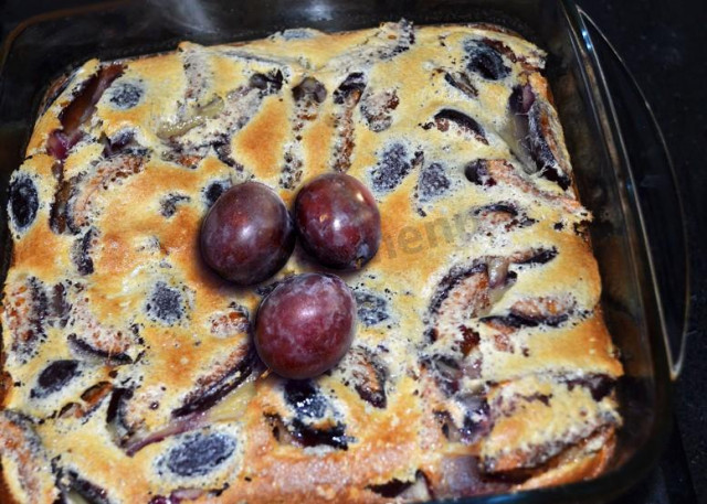 Plum Clafouti