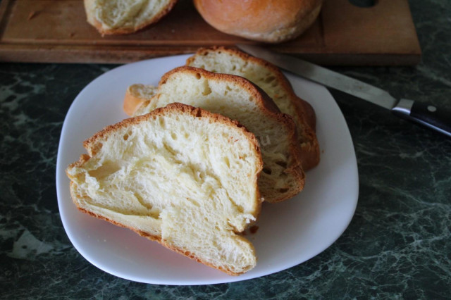 Bread rolls for sandwiches on whey