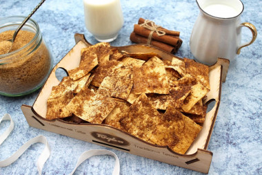 Pita bread cinnamon cookies