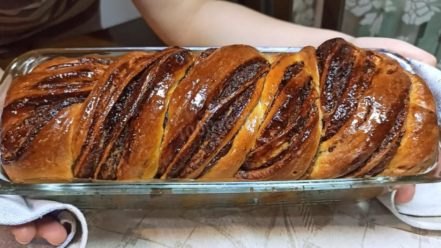 Grandmother with chocolate filling