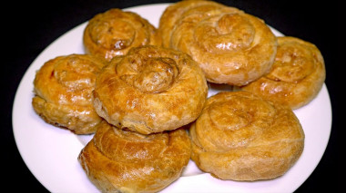 Moldovan skewers with pumpkin and cabbage