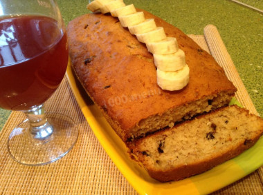 Bread on bananas