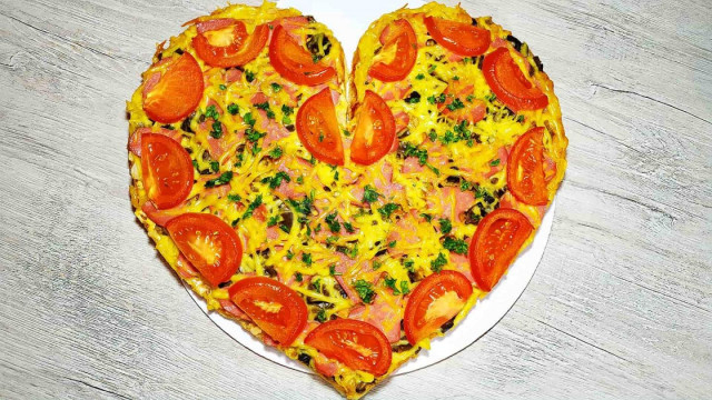 Romantic pizza in 30 minutes