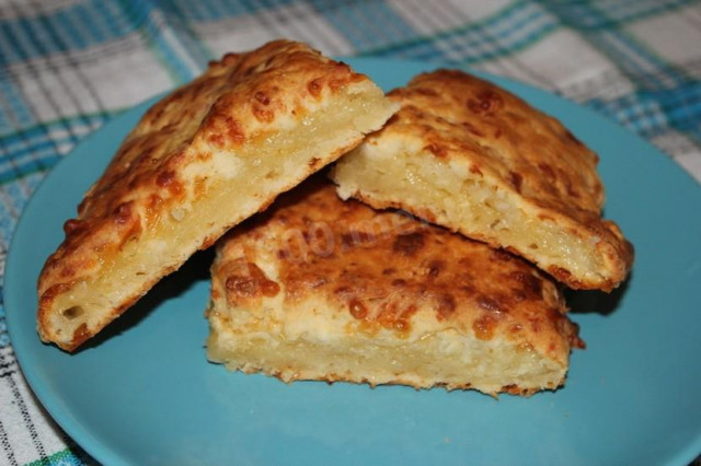 Cheese scones on kefir