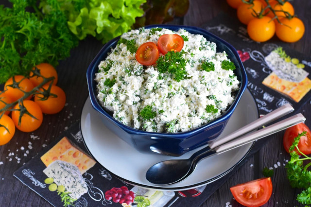 Cottage cheese made from cottage cheese
