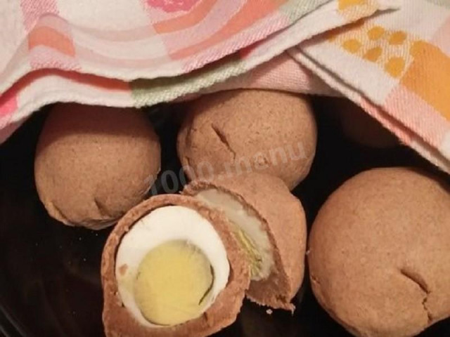 Rye cookies pies cocoanuts with egg