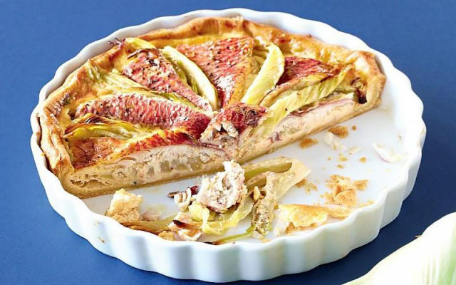 Lamb and fennel pie