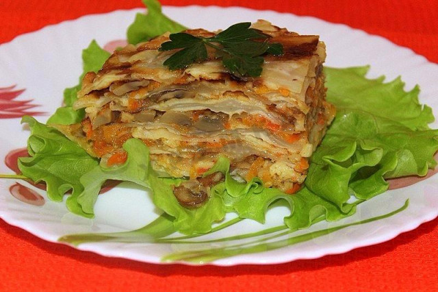 Cabbage Napoleon