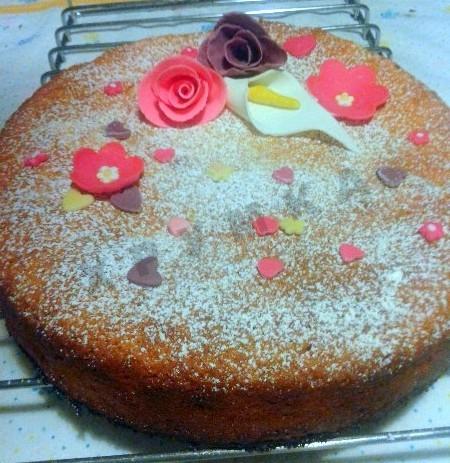 Almond and apple cake