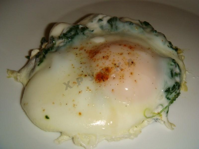Baked eggs Florentine from Gordon Ramsay