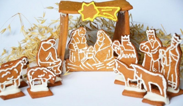 Christmas Nativity Scene cookies