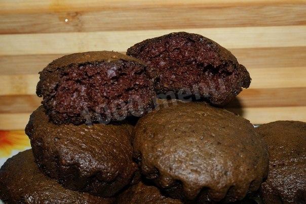 Quick chocolate muffins