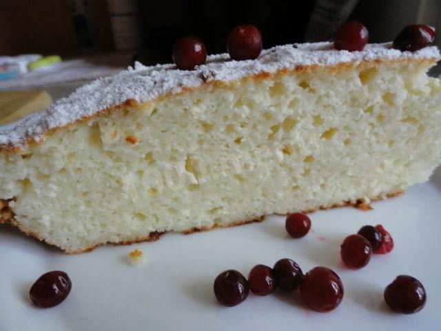 Cottage cheese and semolina pie