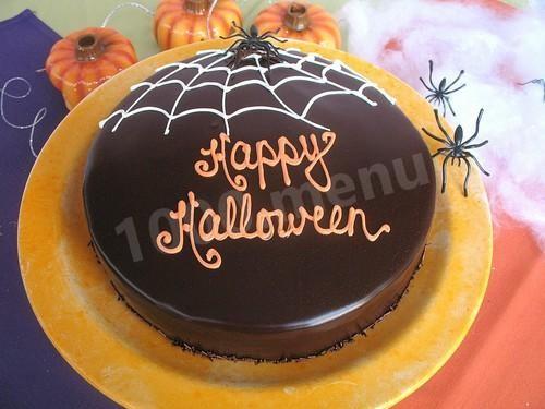Chocolate Halloween cake